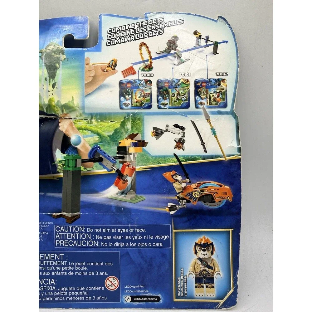 2013 LEGO LEGENDS OF CHIMA CHI Waterfall Speedorz Leonidas # 70102